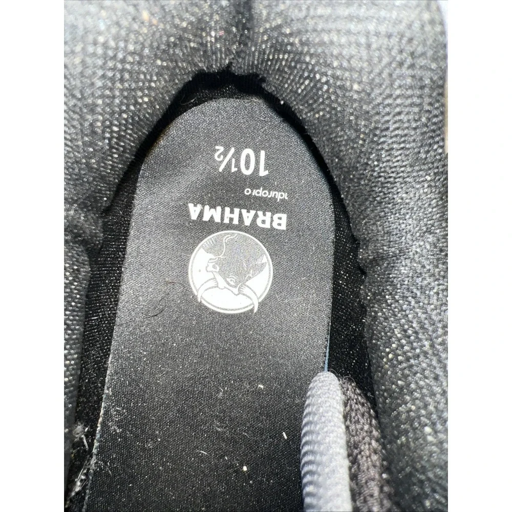 Brahma Steel Toe Work‎ Shoes Mens 10.5M Black Leather Slip Resistant
